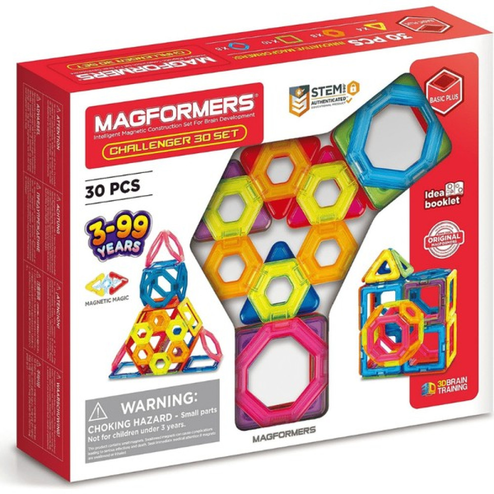 Magformers Mıknatıslı Challenger Set - 30 Parça Legolar ( Yapım Oyuncakları ) Fiyatı