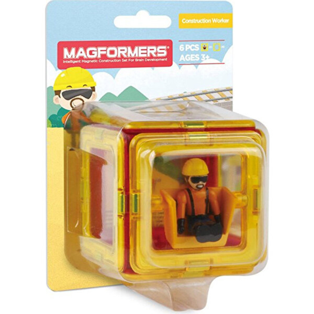 Magformers Mıknatıslı Mini Set - Construction Worker - 6 Parça Legolar ( Yapım Oyuncakları ) Fiyatı