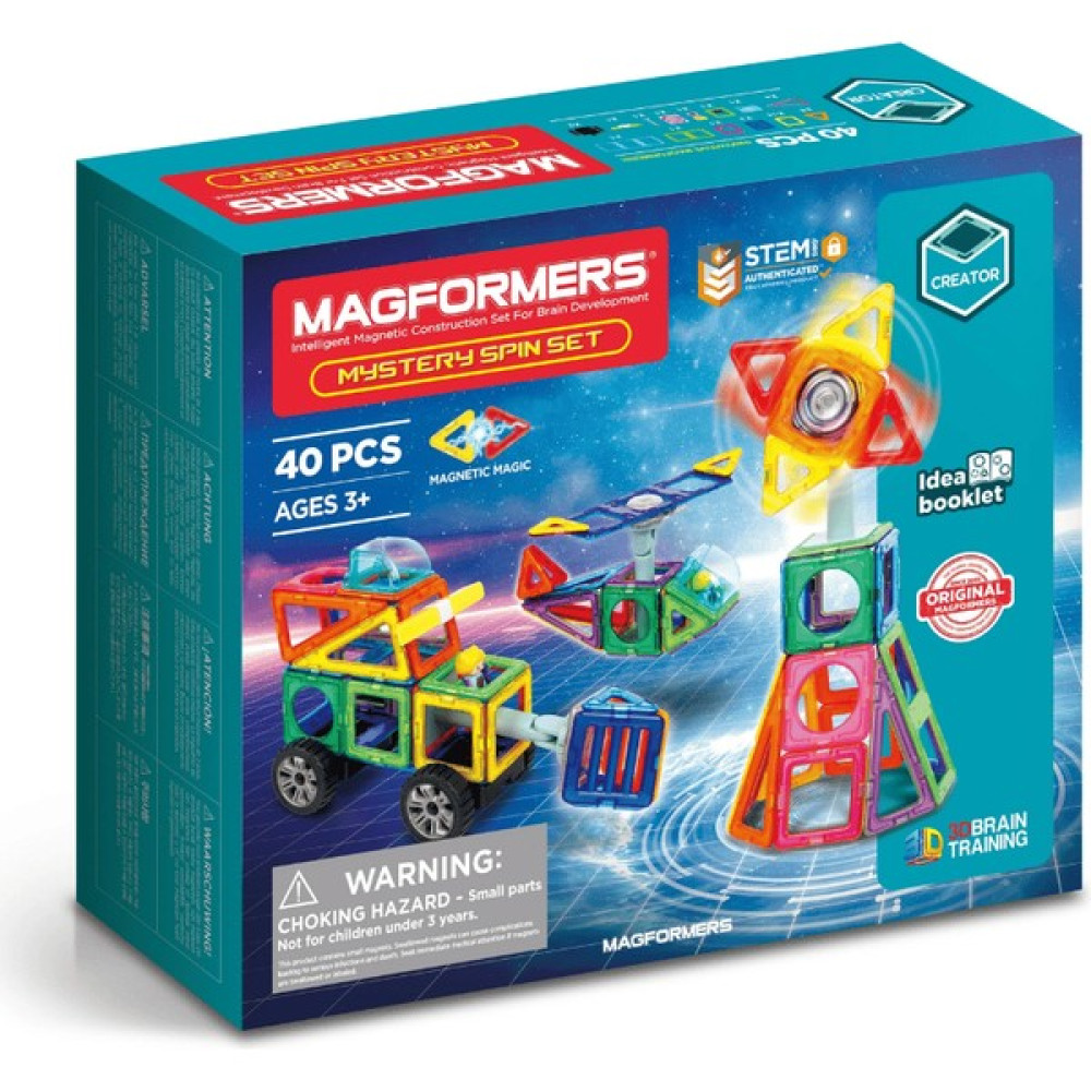 Magformers Mıknatıslı Mystery Spin Set  - 40 Parça Legolar ( Yapım Oyuncakları ) Fiyatı