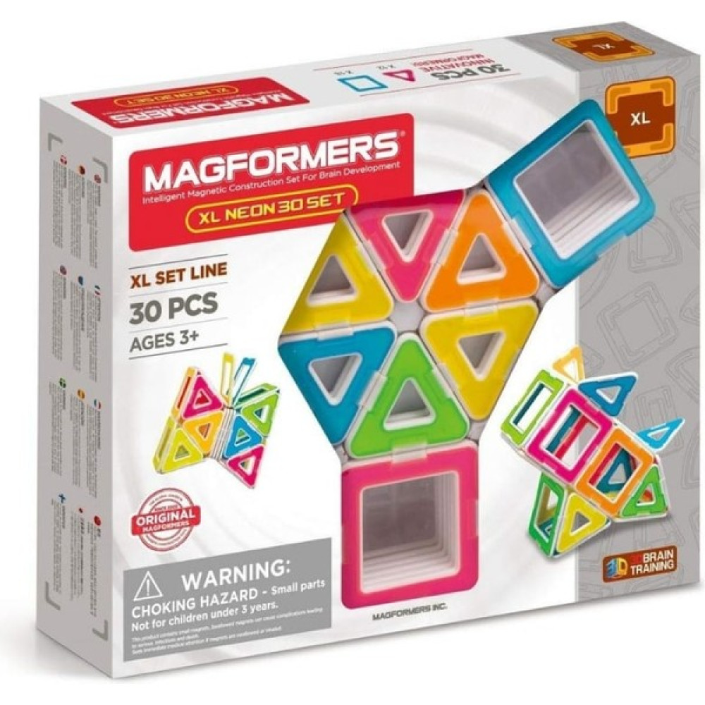 Magformers Mıknatıslı Xl Neon Set - 30 Parça Legolar ( Yapım Oyuncakları ) Fiyatı