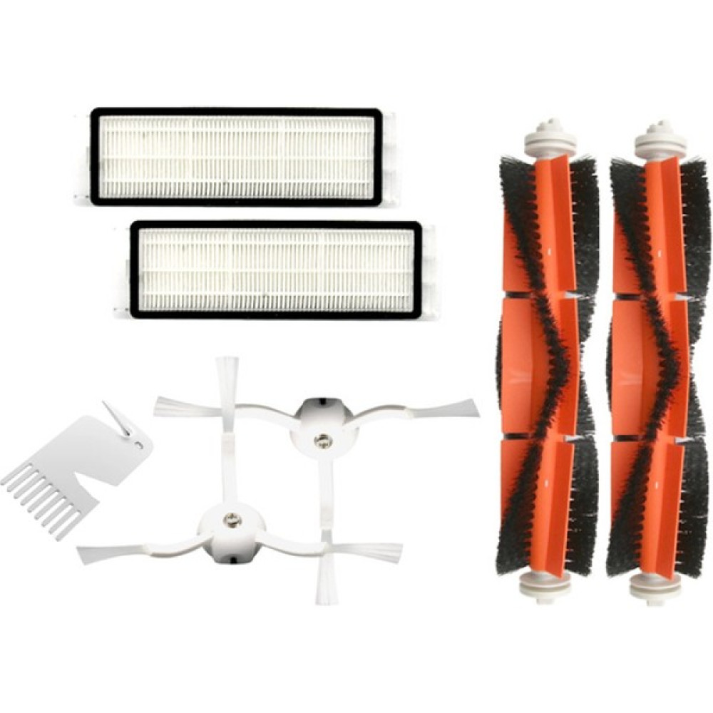Maggiei Xiaomi Mijia SDJQR01RR 1s / S50 S55 T6 T7 P50 Elektrikli Süpürge Ana Yan Fırça Filtresi Için 7 Adet Yedek Parça (Yurt Dışından) - Süpürge Yedek Elektrikli Süpürge Aksesuarları Fiyatı