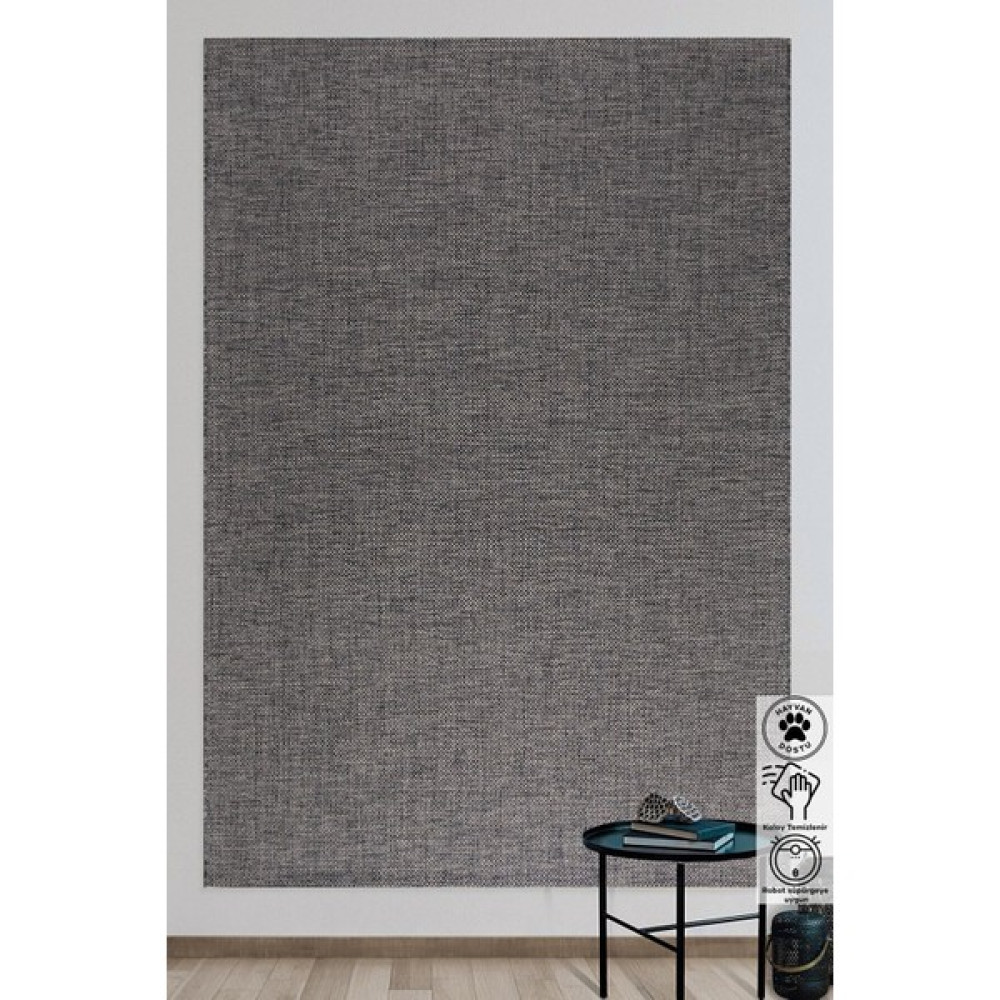 Magic Antrasit Gri Renkli Salon Halısı Bahçe Halısı Plaj Banyo Balkon Teras Halısı Kamp Halısı - 80 x 150 cm - Antrasit - Gri Salon Halısı Fiyatı