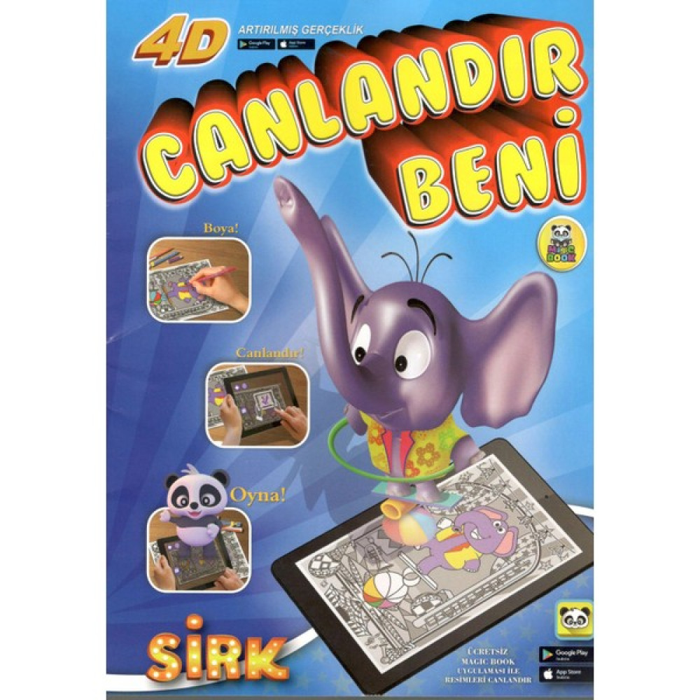 Magic Book Sirk: Sihirli Boyama Kitabı Aktivite & Eğitici Kitaplar Fiyatı