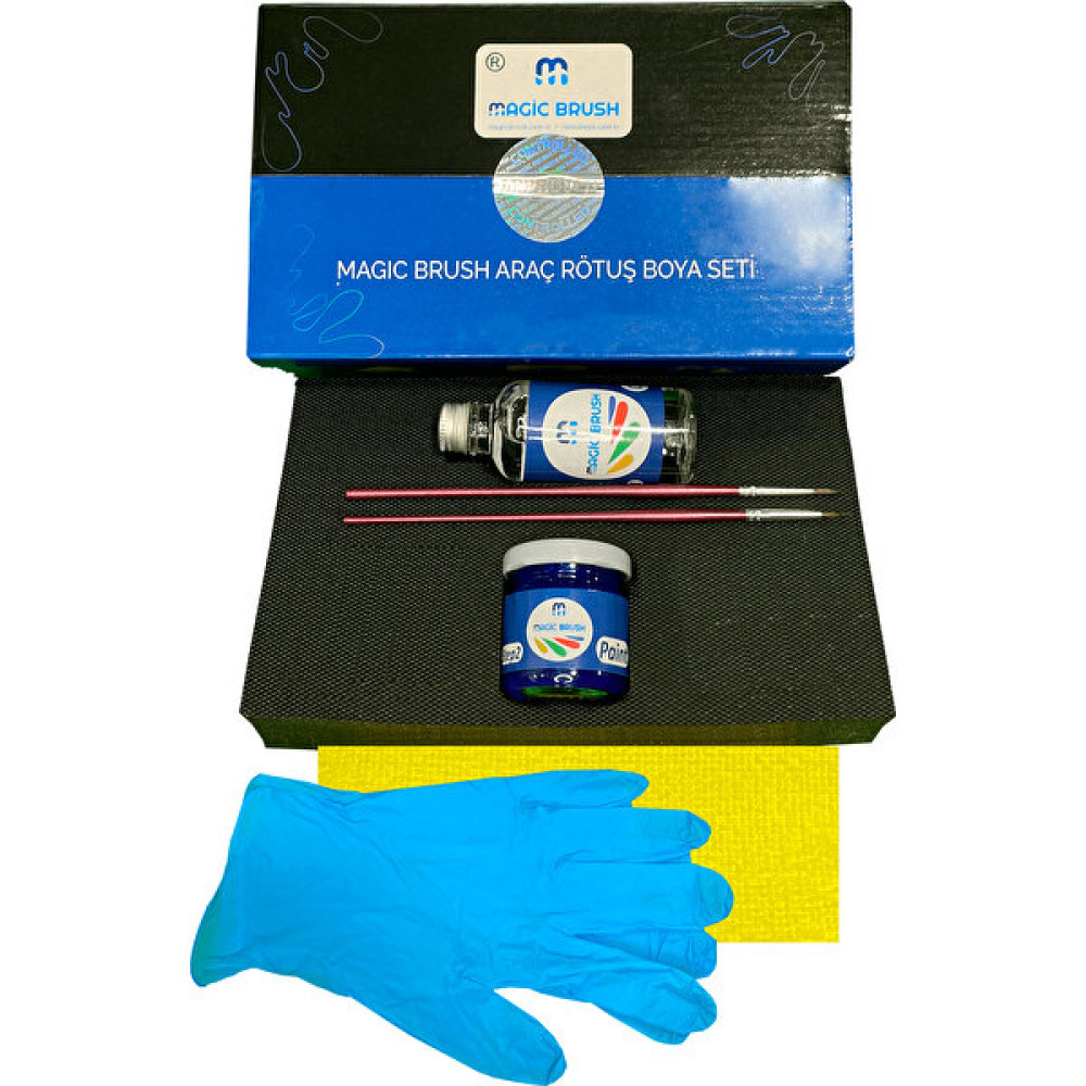 Magic Brush Gelişmiş Kit | Alfa Romeo Stelvıo Mısano Blue Pearl Pbx Rötuş Boyası Oto Boyaları Fiyatı