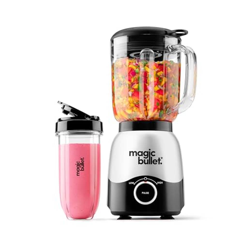 magic bullet Combo Blender, 48oz Pitcher, Blending Cup, Simple Speed Dial – MBF50200 Blenders Fiyatı