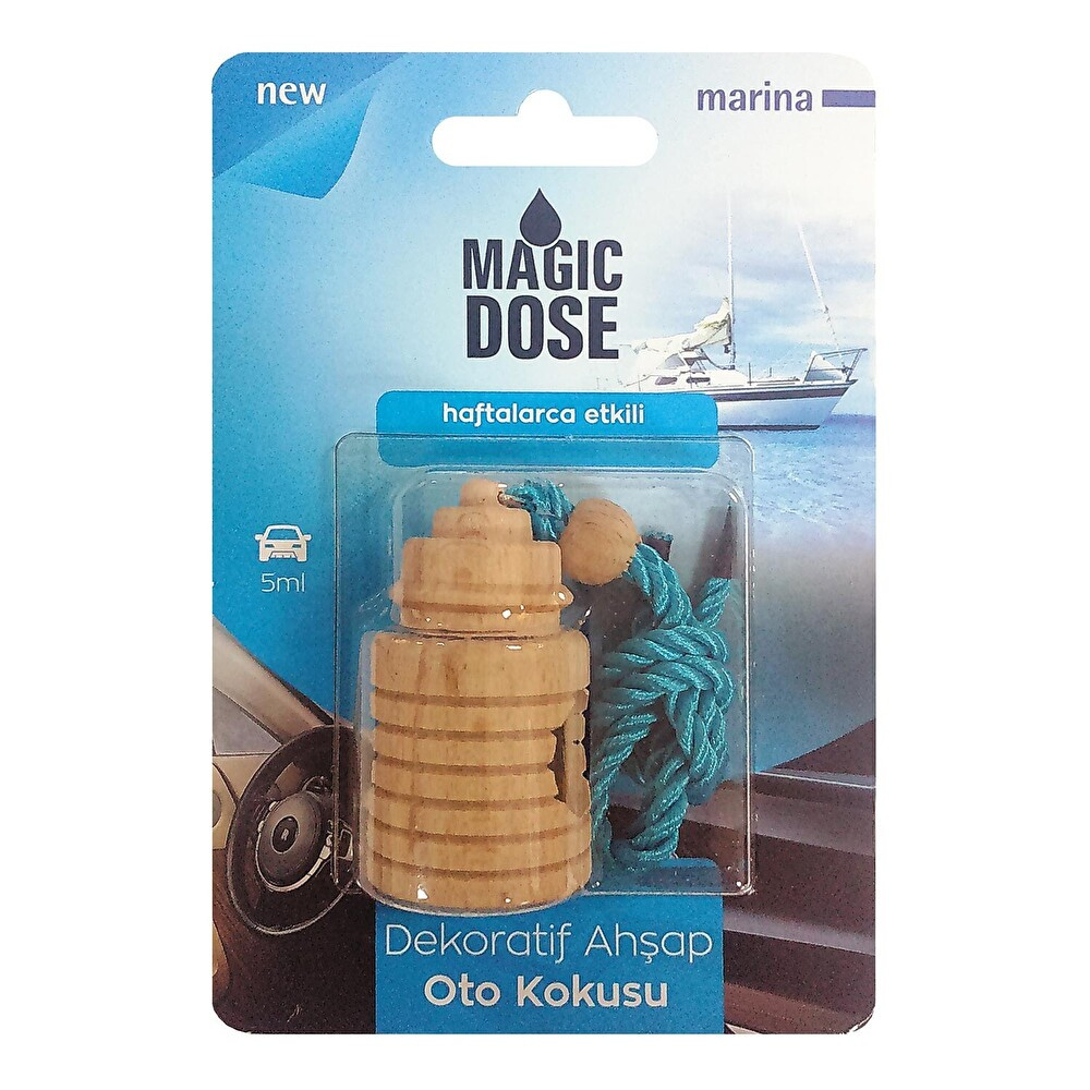 Magic Dose Ahşap Ayna Süsü Kokulu Marina Oto Bakım & Temizlik Ürünleri Fiyatı