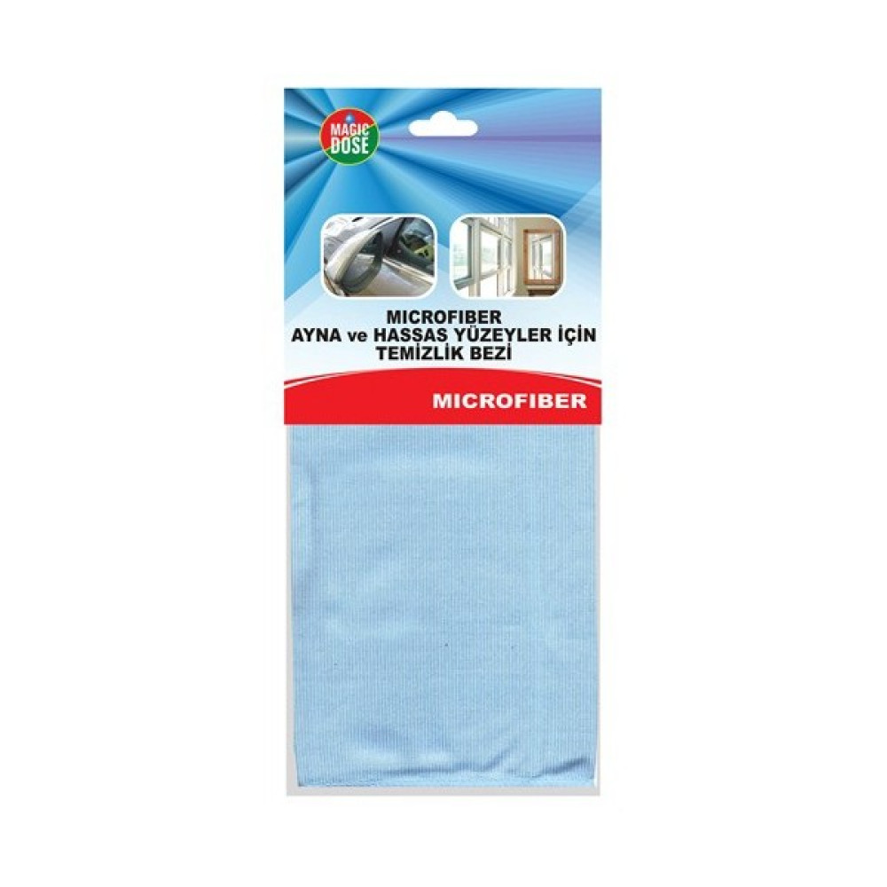 Magic Dose Mikrofiber Bez Tekli " Ayna Ve Hassas Yüzeyler İçin" Oto Bakım Bezleri Fiyatı