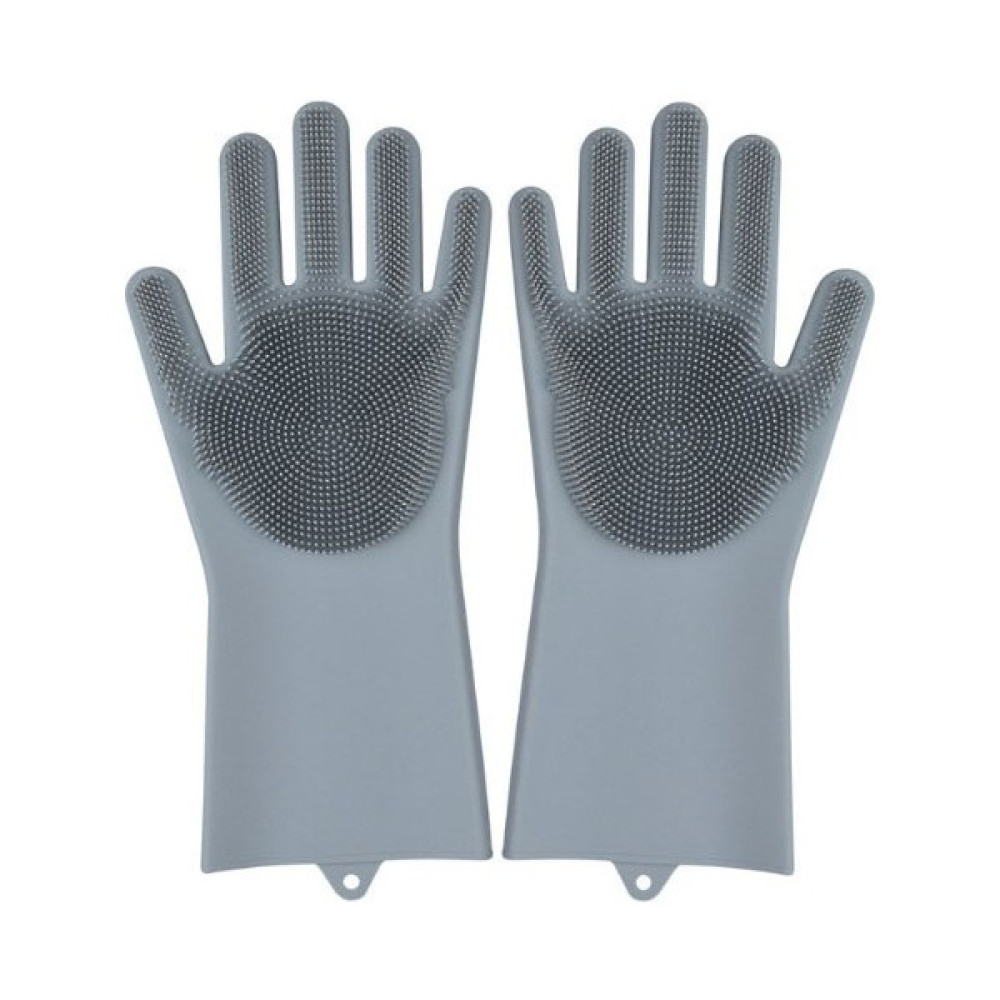 Magic Gloves Sihirli Bulaşık Eldiveni Mutfak Banyo Temizleme Fırçası Oto Ev Iş - Gri Temizlik Malzemeleri Fiyatı