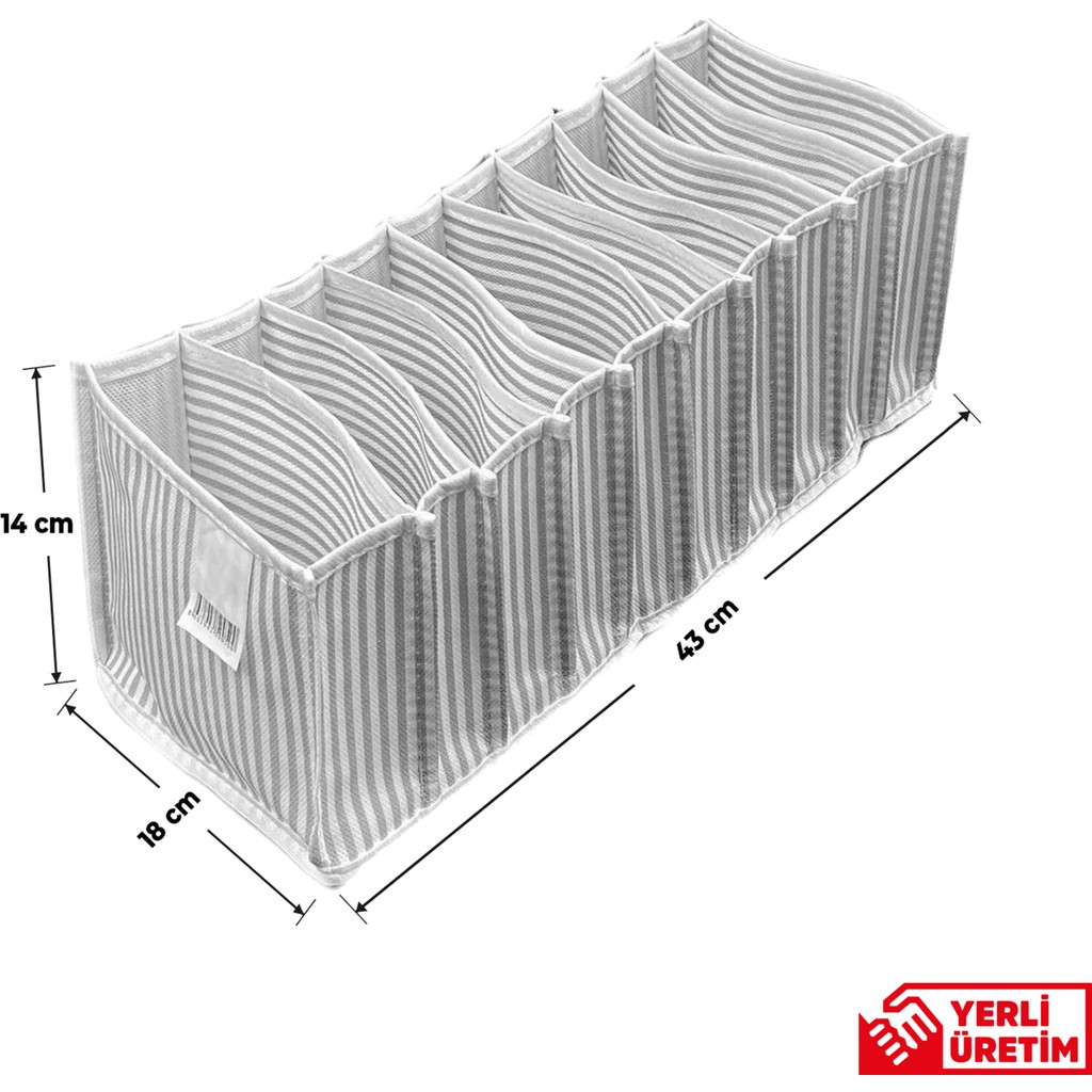 Magic Lady 10 Gözlü Çekmece ve Dolap Içi Akordiyon Düzenleyici Organizer M Beden - 4'lü Paket Diğer Fiyatı