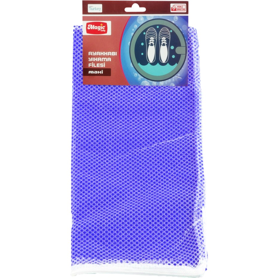 Magic Lady Ayakkabı Yıkama Filesi 40x40 Maxi Mavi Neon Ayakkabılar ve Çantalar Fiyatı
