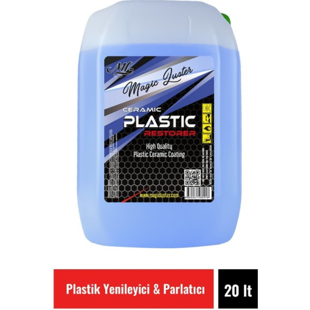 Magic Luster Detailing Plastıc Restorer 20 Lt ( Plastik Yenileyici & Parlatıcı ) Torpido Bakımı Fiyatı