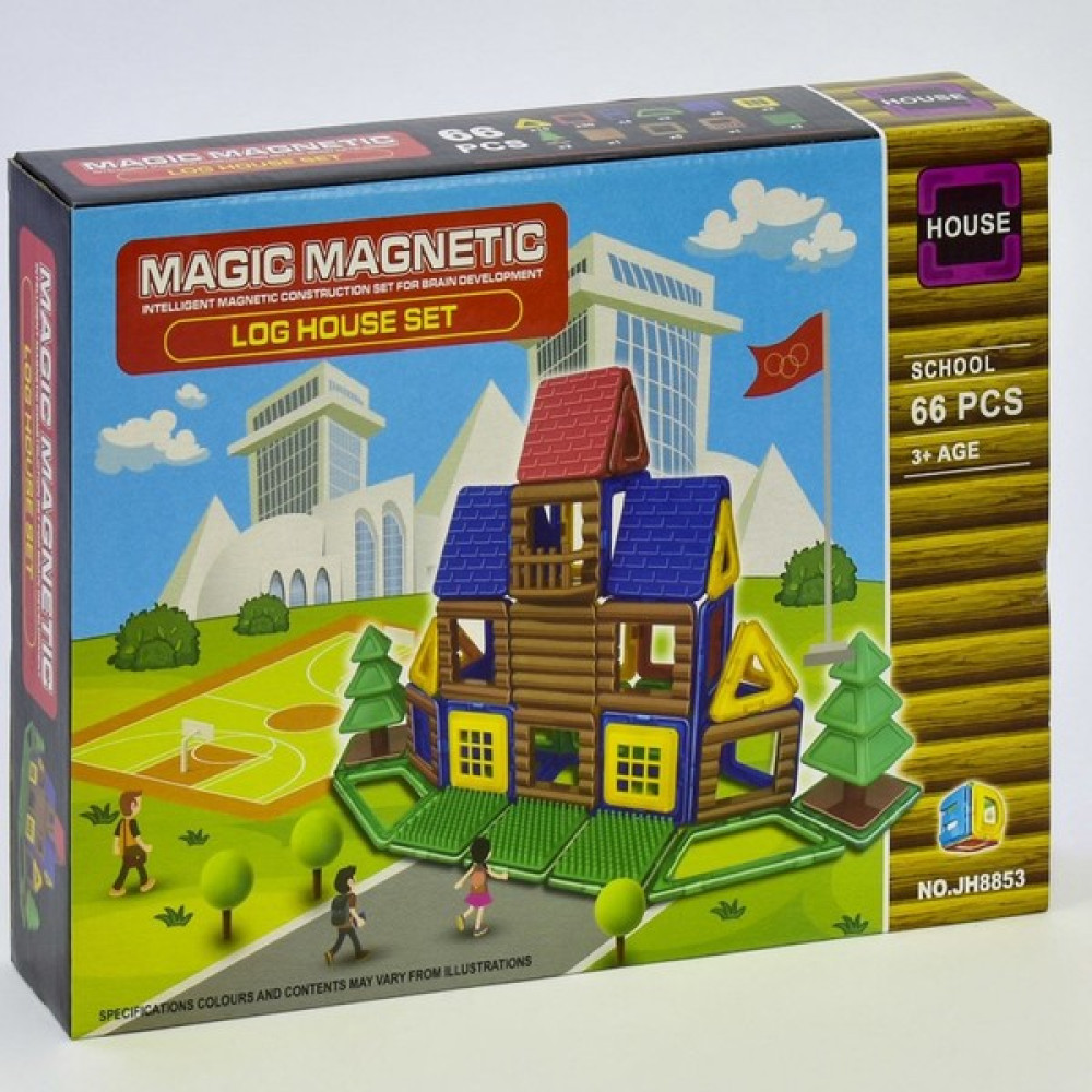 Magic Magnetic 66 Parça Çiftlik Evi Magnetik JH8853 Legolar ( Yapım Oyuncakları ) Fiyatı