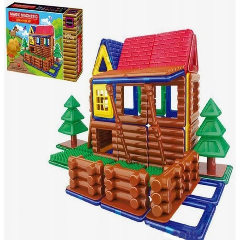 Magic Magnetic 72 Parça Çiftlik Evi Magnetik JH8855 Legolar ( Yapım Oyuncakları ) Fiyatı
