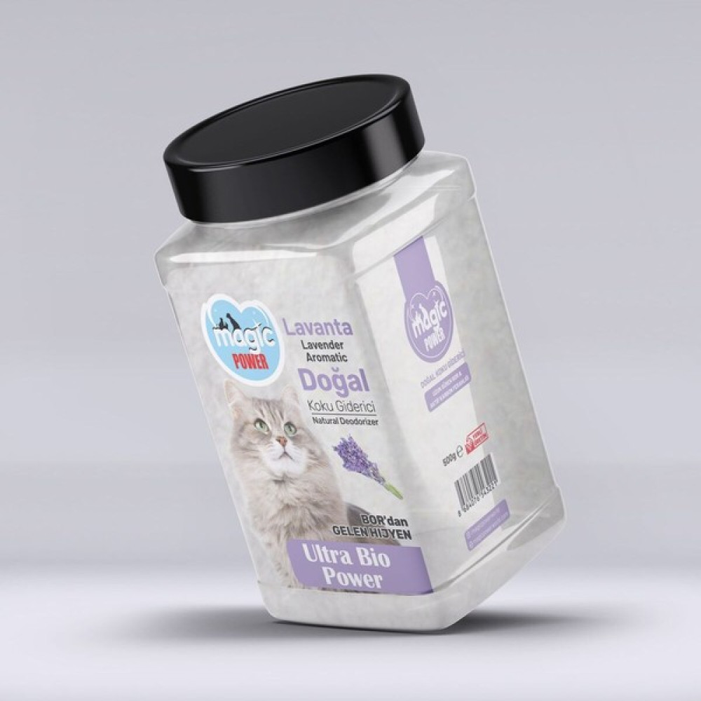 Magic Power  kedi Kumu Koku Giderici Lavanta 500 gr MPMS500 Evcil Hayvan Ürünleri Fiyatı
