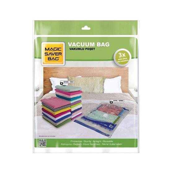 Magic Saver Bag 10'lu Vakumlu Poşet Seti 1