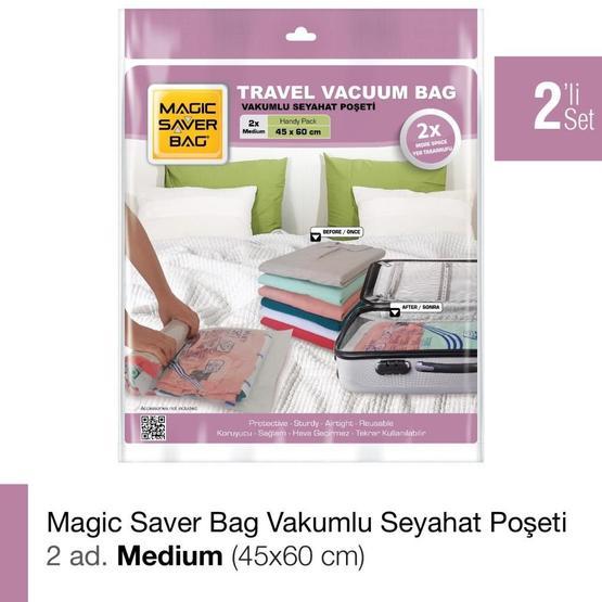 Magic Saver Bag 2'li SSeyahat Poşeti Roll-Up