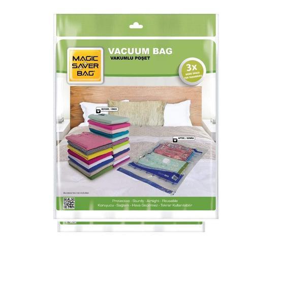 Magic Saver Bag 5'li Bagaj Vakumlu Poşet Seti 1