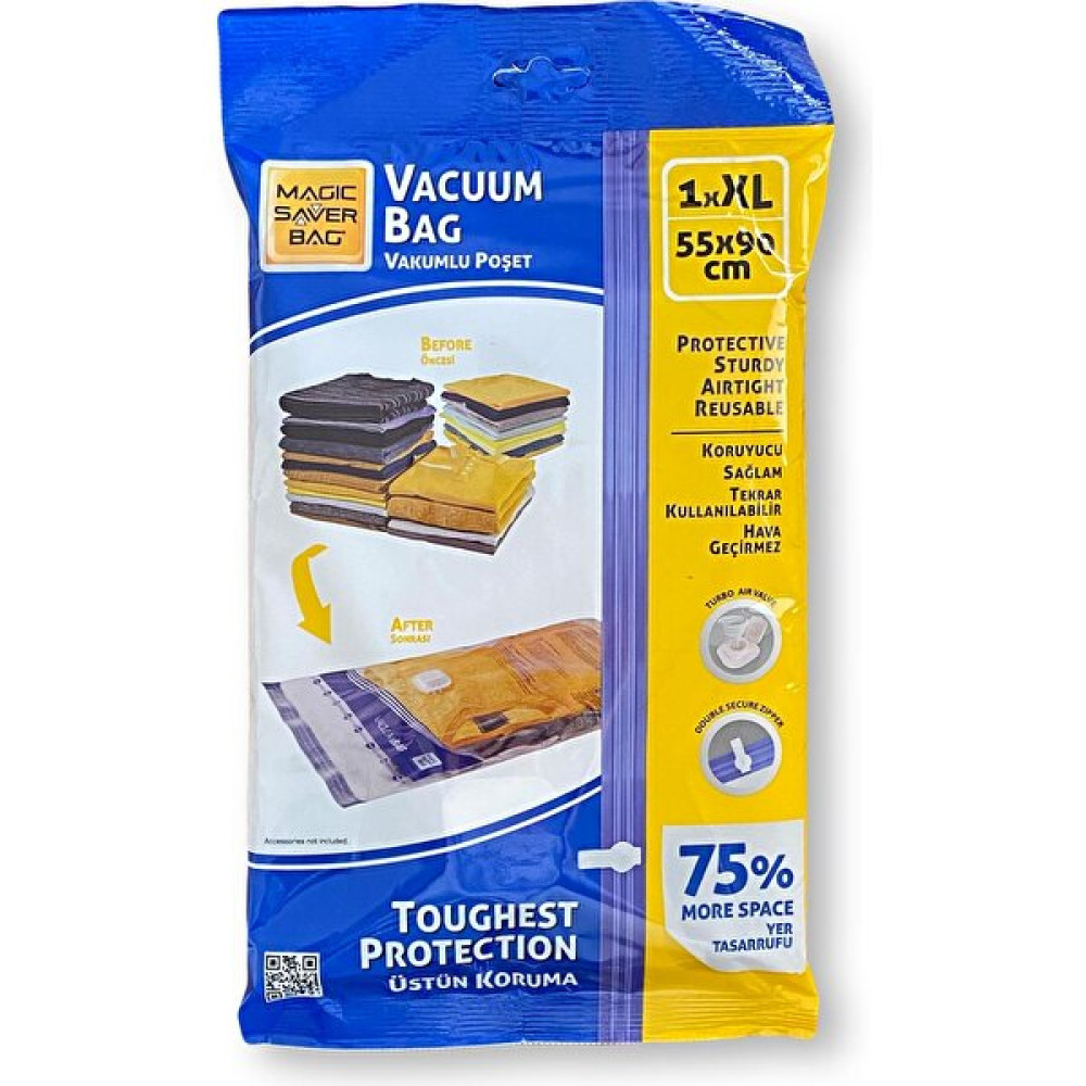 Magic Saver Bag Vakumlu Hurç Poşet Xl Beden 55 x 90 cm Hurç Fiyatı