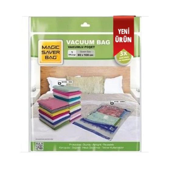 Magic Saver Bag XL 1 Adet Vakumlu Poşet 55x90 cm Hurç Hurç Fiyatı