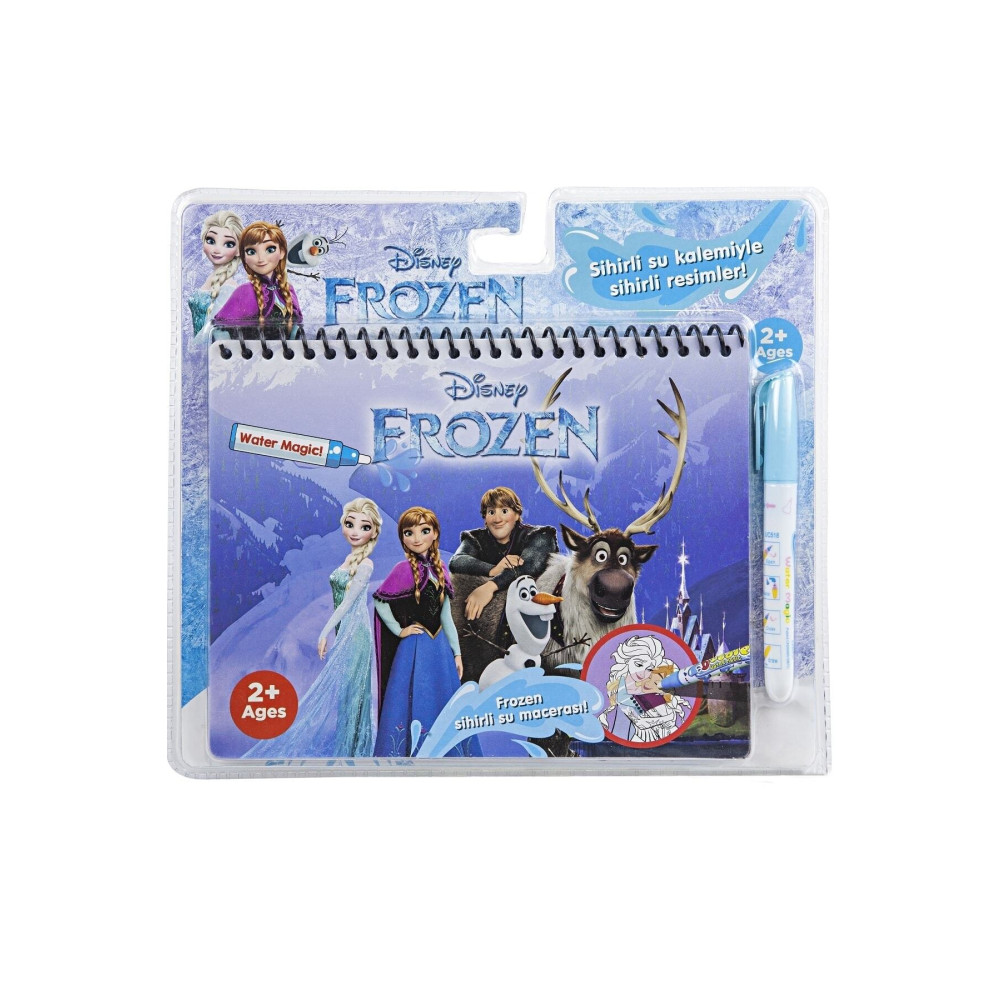 Magic Water Disney Elsa Anna Frozen Karlar Ülkesi Sihirli Boyama Kitabı Özel Sulu Kalem Ile Water Painting Aktivite & Eğitici Kitaplar Fiyatı