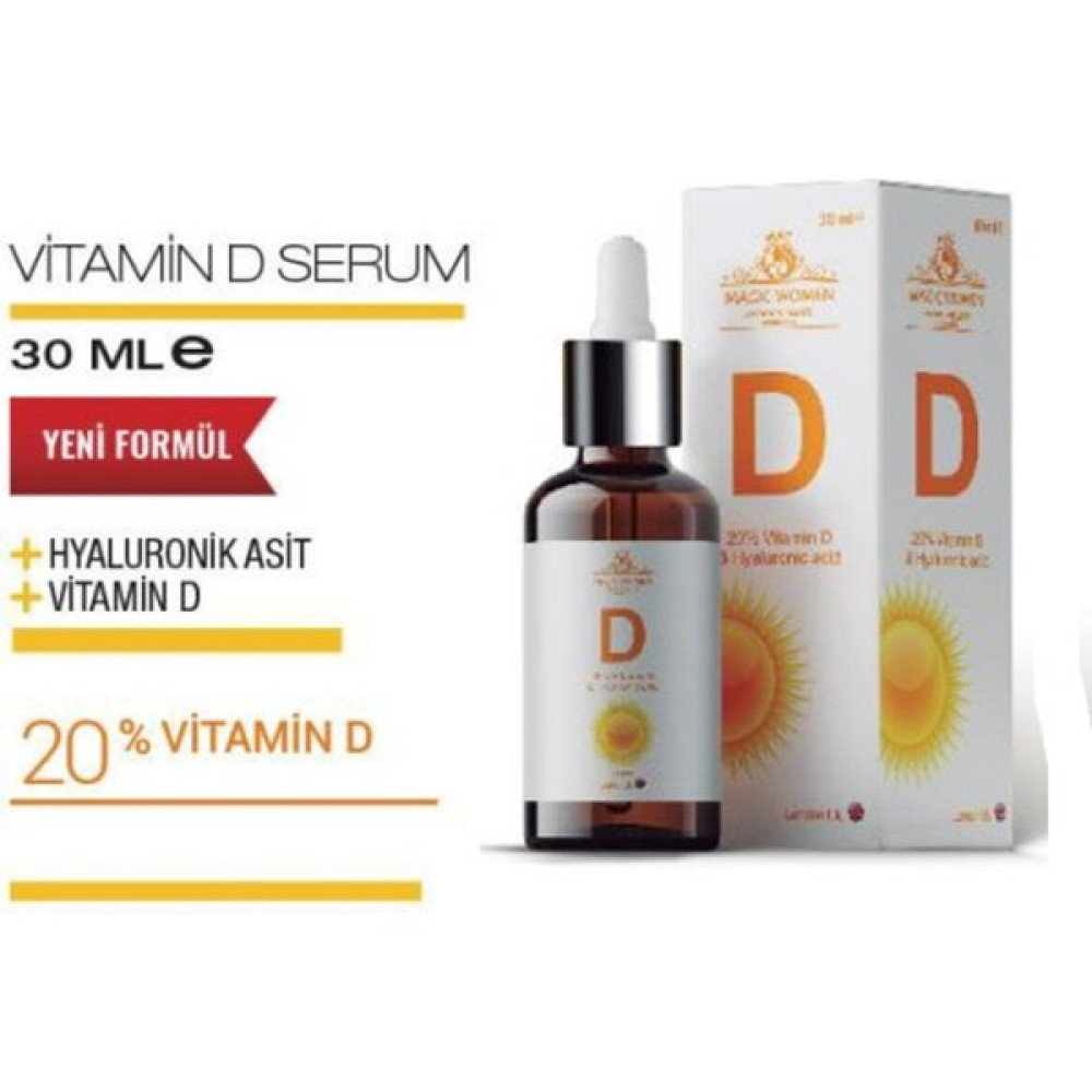 Magic Women ve (Anti-Aging) Vitamin D Serum 30ML Anti-Aging / Yaşlanma Karşıtı Fiyatı