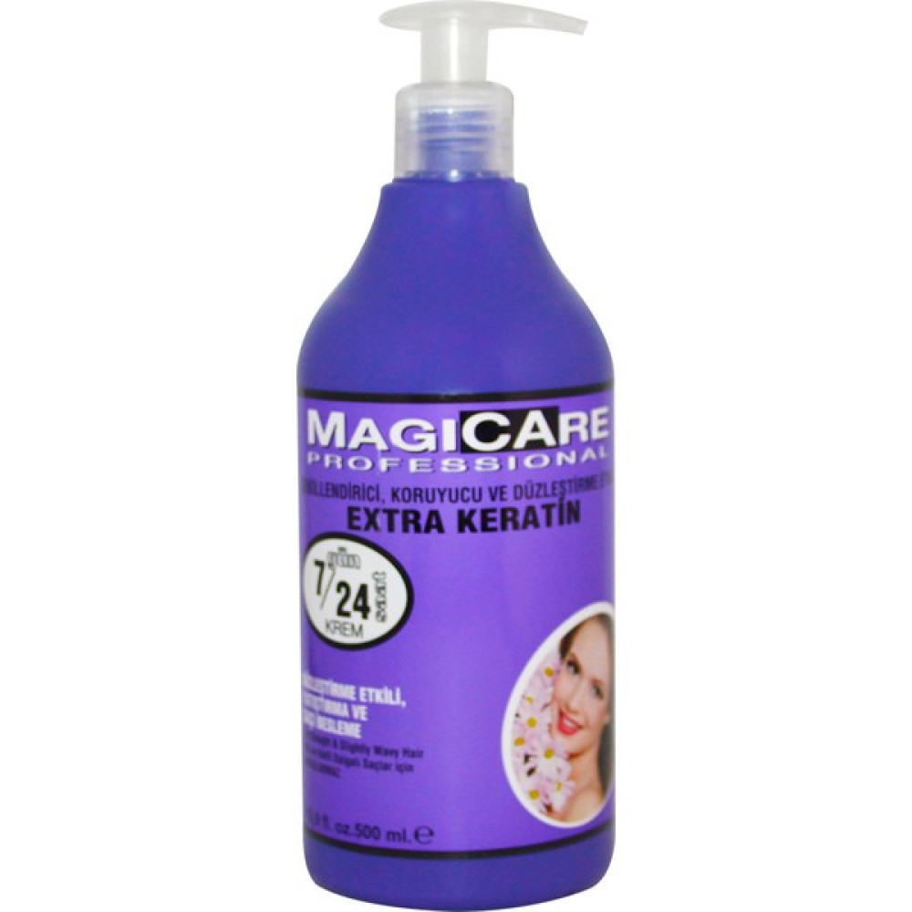 Magicare 7/24 Şekillendirici Koruyucu ve Besleyici Düz Saçlar Saç Kremi 500 ml Şampuan ve Saç Kremi Fiyatı
