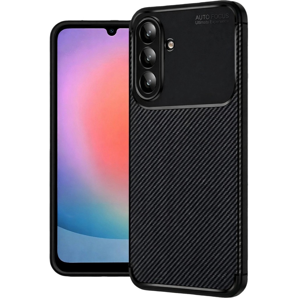 Magicool Samsung Galaxy A57 5g Auto Focus Karbon Kapak - Siyah - Çok Renkli - Kaliteli Cep Telefonu Kılıfı Fiyatı