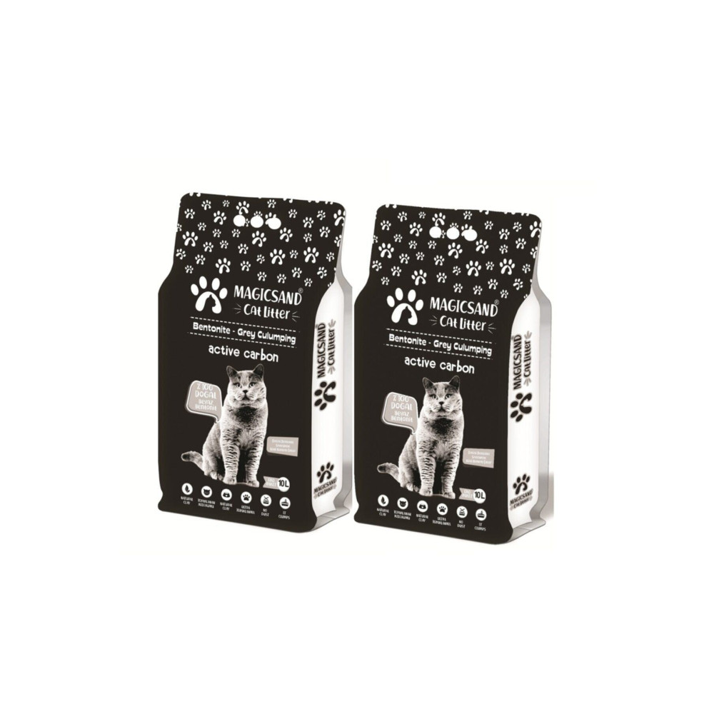 magicsand Aktif Karbon Kedi Kumu 10lt X 2 Adet Evcil Hayvan Ürünleri Fiyatı