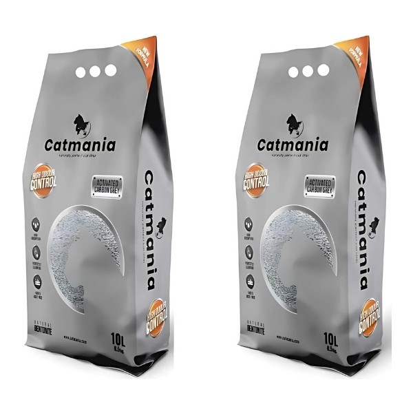 Magicsand Catmania Carbon Grey Kedi Kumu 20 LT Kokusuz İnce Taneli Hızlı Topaklanma Türkiye Menşeli Evcil Hayvan Ürünleri Fiyatı