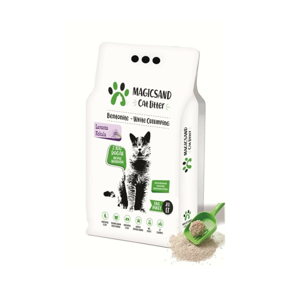 magicsand Lavanta Kokulu İnce Taneli Kedi Kumu 20 lt Evcil Hayvan Ürünleri Fiyatı