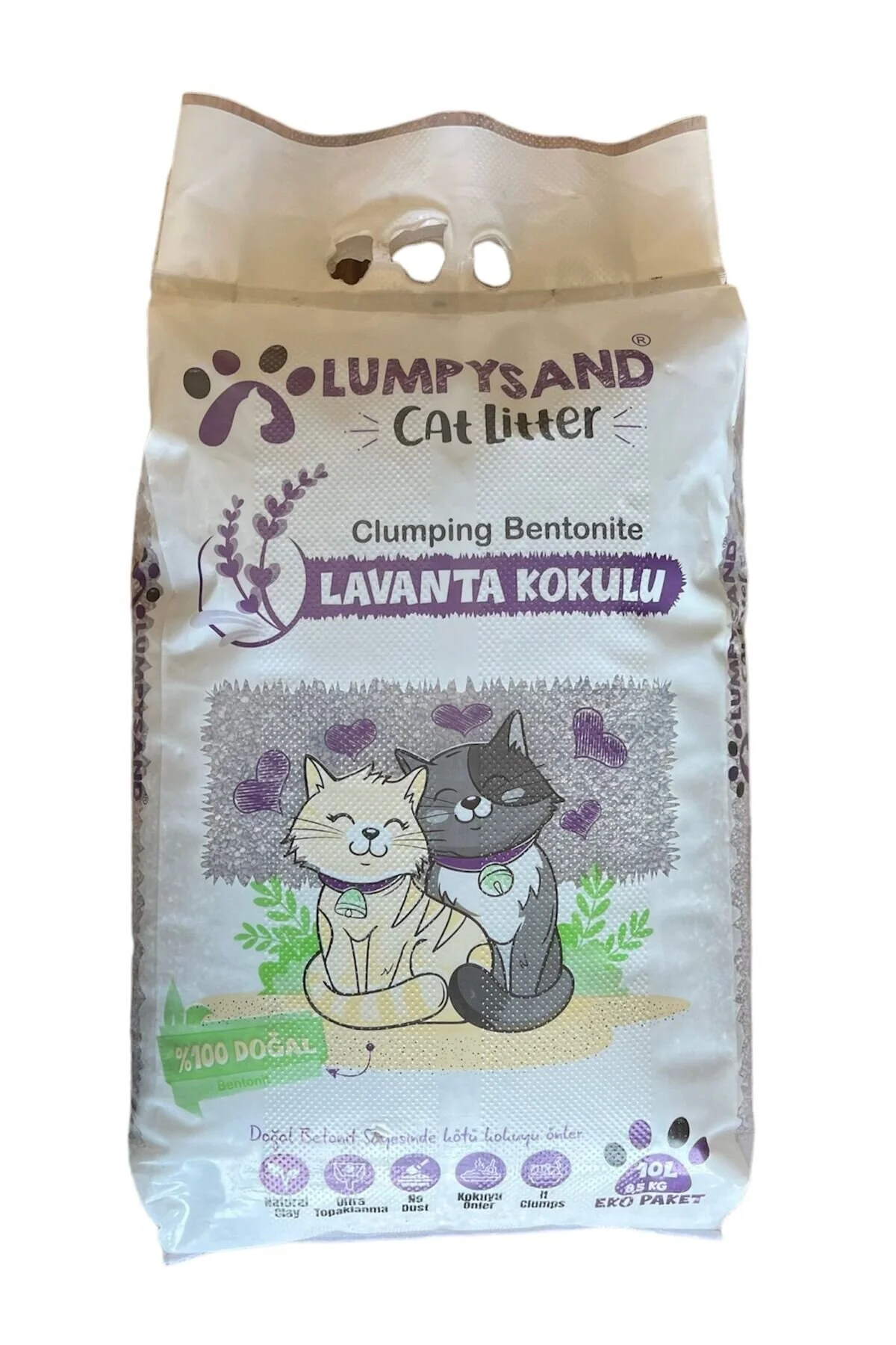 magicsand lumpysand Lavanta Kokulu İnce Grey White Kedi Kumu 10 Lt" Evcil Hayvan Ürünleri Fiyatı