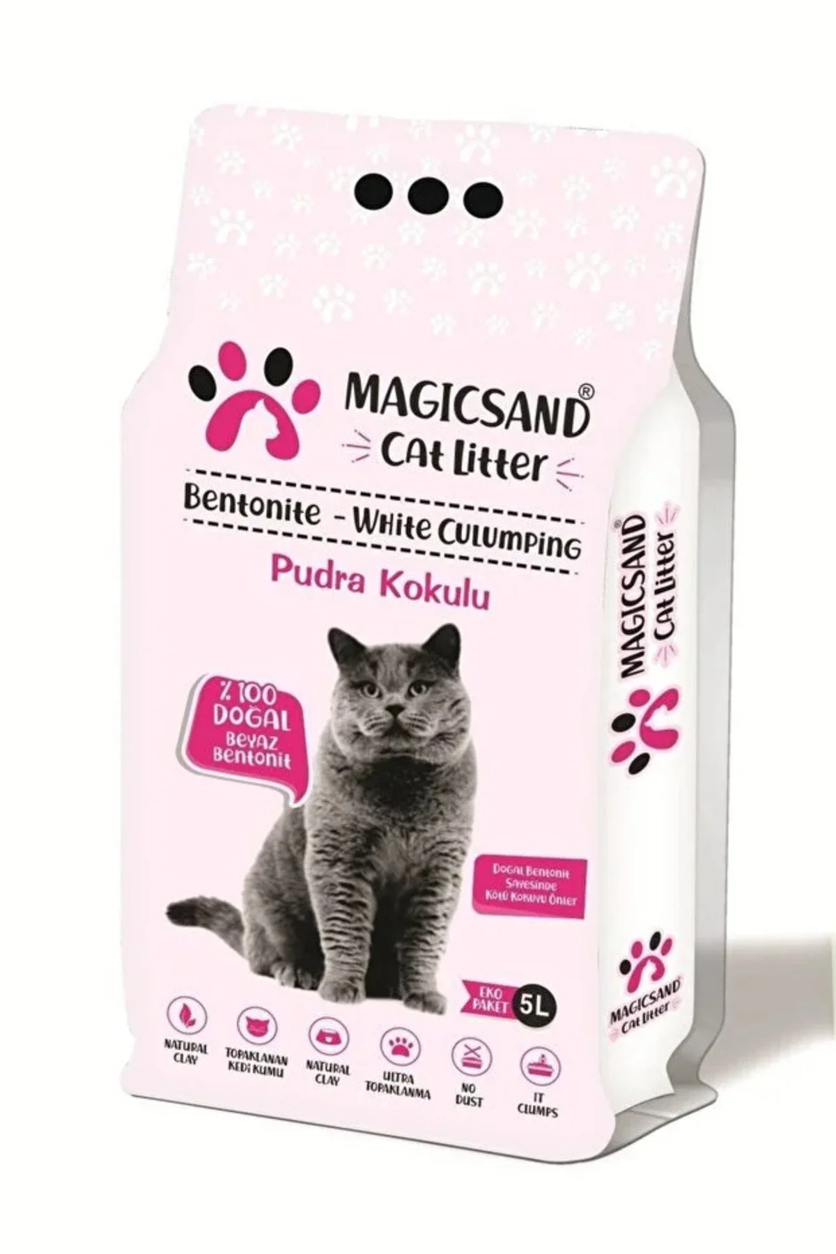 magicsand Magic Sand Cat Litter Pudralı Ince Taneli Kedi Kumu 5 Lt." Evcil Hayvan Ürünleri Fiyatı