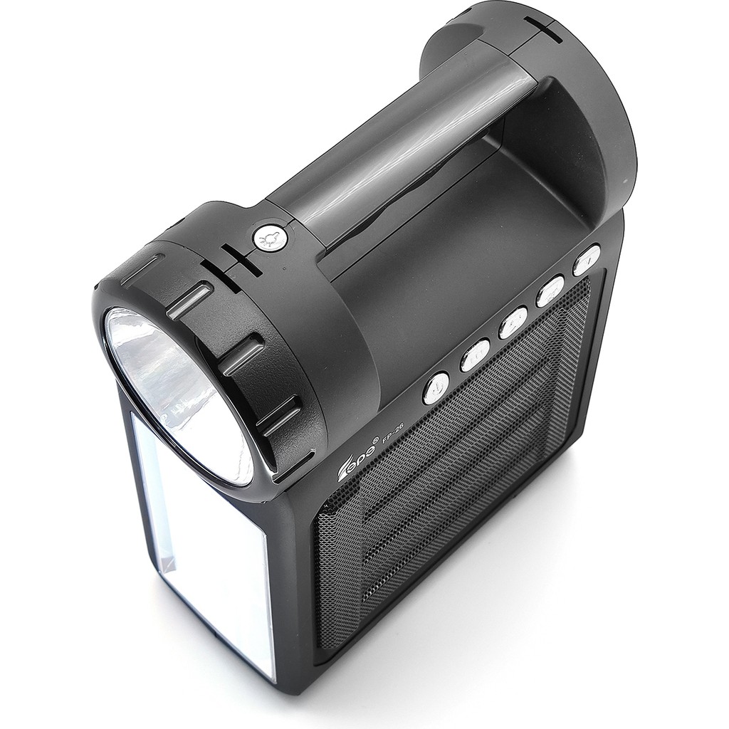 Magicvoice Fepe Fp-26 Taşınabilir Bluetooth Hoparlör Usb/sd/fm/bt/aux/el Feneri - Gri Bluetooth Hoparlör Fiyatı