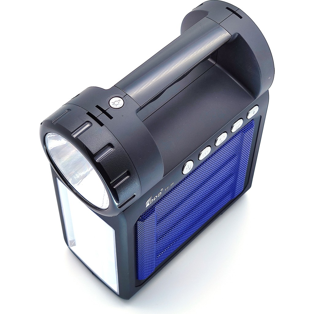 Magicvoice Fepe Fp-26 Taşınabilir Bluetooth Hoparlör Usb/sd/fm/bt/aux/el Feneri - Mavi Bluetooth Hoparlör Fiyatı