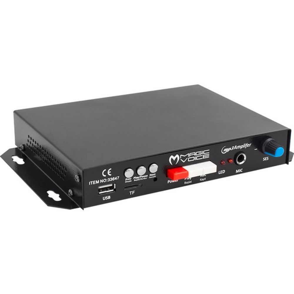 Magıcvoıce MV-129 Mini-Usb Kayıtlı PAZARCI-12V-ARAÇ-ANFİSİ Montelenebilir 20W (81) Oto Hoparlörleri & SubWoofer Fiyatı