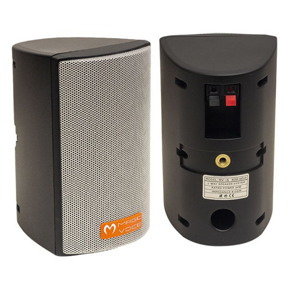 Magıcvoıce Mv-16 7.5 cm 30 Watt Siyah Sütun Hoparlör 2li Takım (4767) Oto Boyaları Fiyatı