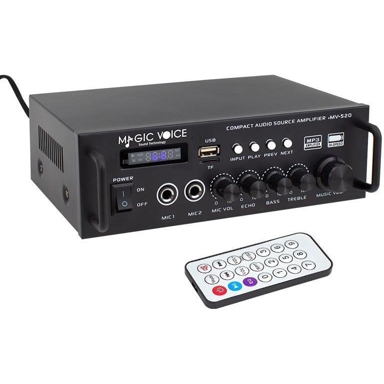 Magicvoice MV-520 Dijital Karaoke Mikser Amfi - Renkli Mikserler Fiyatı
