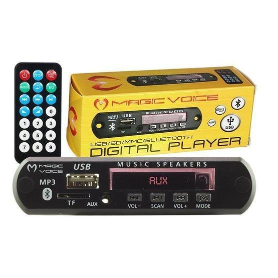 Magicvoice USB-122 USB-SD-Mmc-Bluetooth AUX Kumandalı Çevirici Stüdyo ve Sahne Ekipmanları Fiyatı