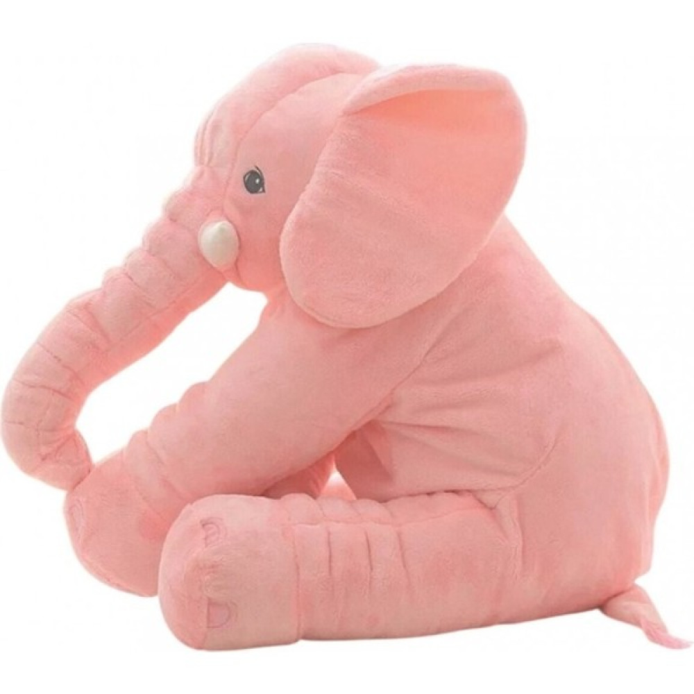 Magicway Uyku Arkadaşı Fil Büyük Yumuşak Peluş Fil 65 cm Oyun ve Uyku Arkadaşım Uyku Yastığı - Pembe Bebek Oyuncakları Fiyatı