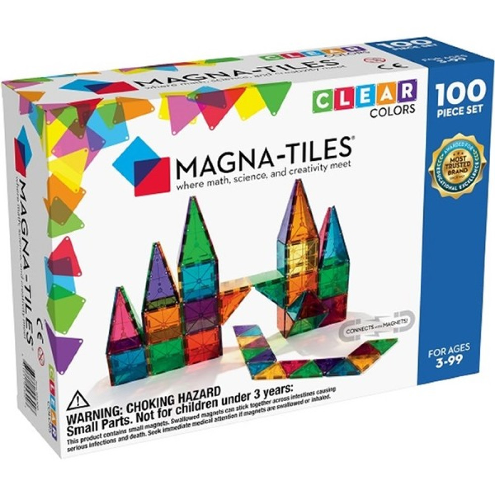 Magna-Tiles Clear Color 100 Parça Legolar ( Yapım Oyuncakları ) Fiyatı