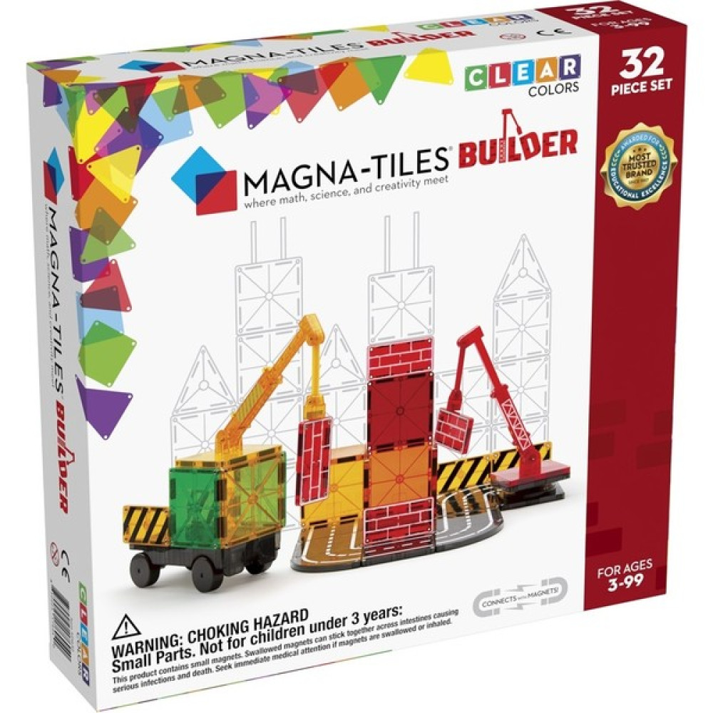 Magna-Tiles - İnşaat - 32 Parça Legolar ( Yapım Oyuncakları ) Fiyatı