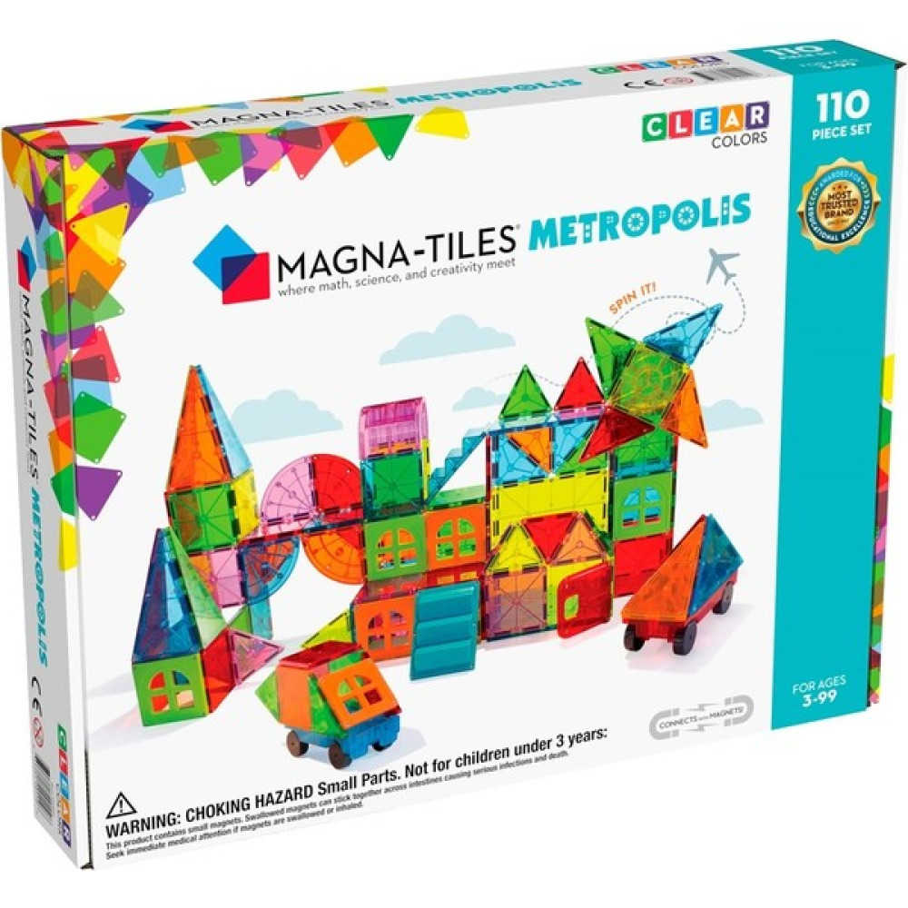 Magna-Tiles - Metropolis - 110 Parça Legolar ( Yapım Oyuncakları ) Fiyatı