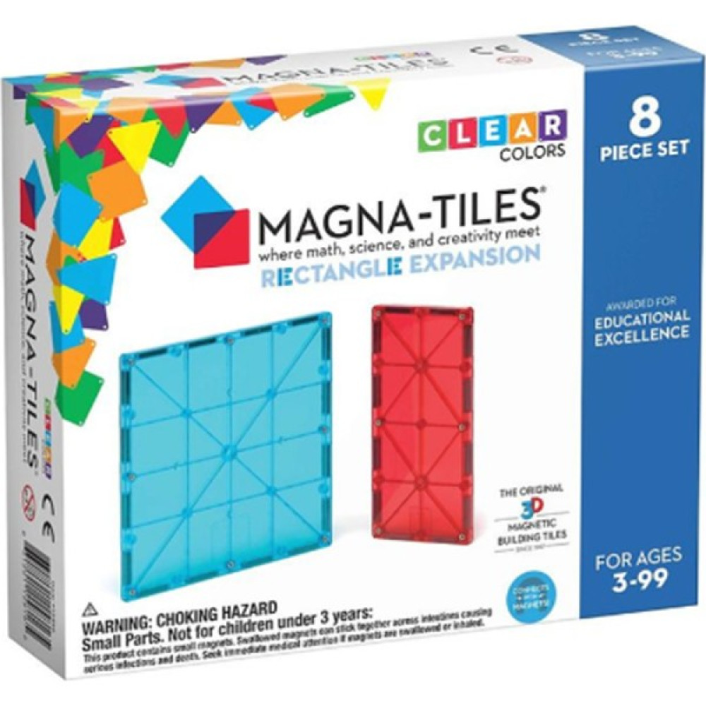 Magna-Tiles - Rectangle Expansion 8 Parça Legolar ( Yapım Oyuncakları ) Fiyatı