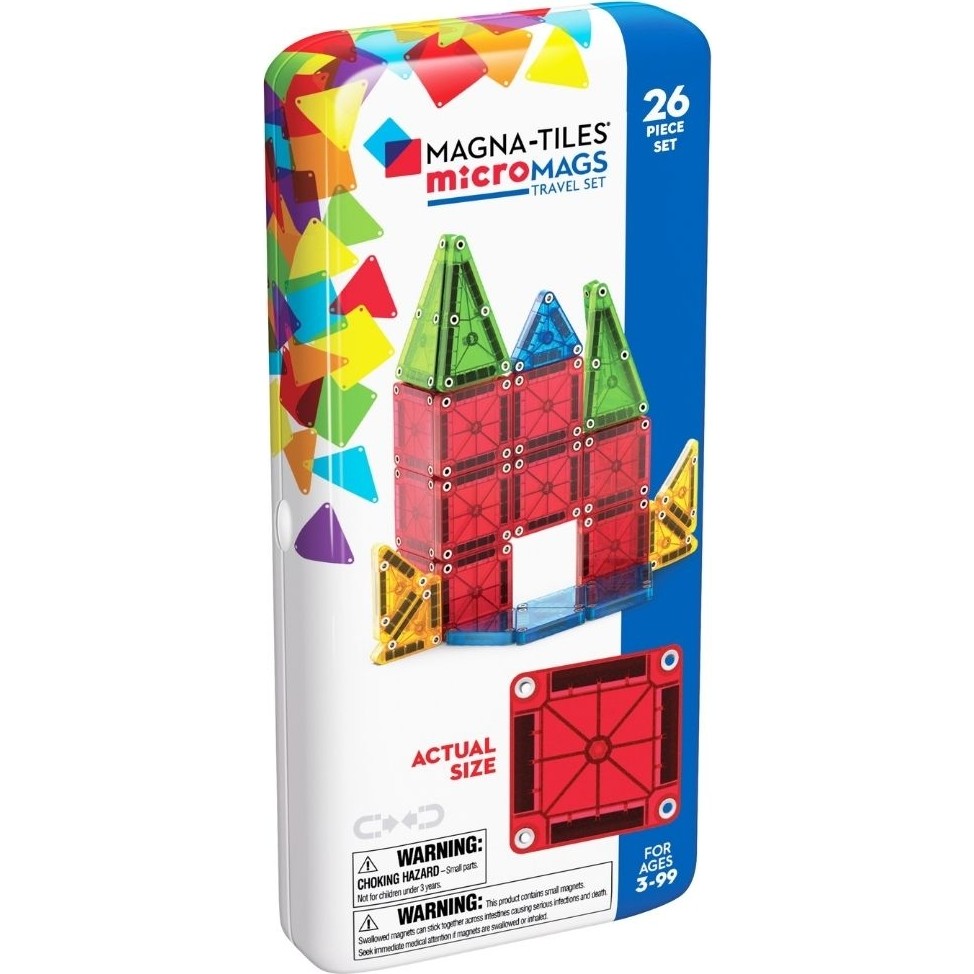 MAGNA-TILES® - Travel Set - Seyahat Seti Manyetik Bloklar - 26 Parça Diğer Fiyatı
