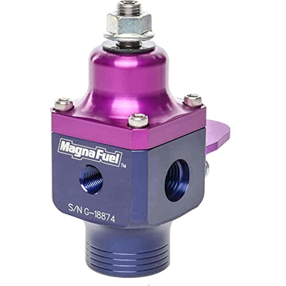 MagnaFuel MP-9633 2-Port Fuel Regulator with -10AN Inlet and -6AN outlets