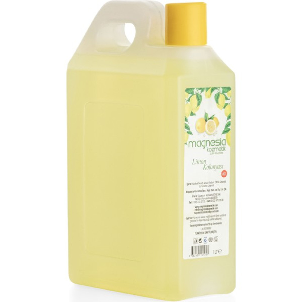 Magnesia 80 C Limon Kolonyası Özel Seri 900 ml Çanta Kolonya & Gülsuyu Fiyatı