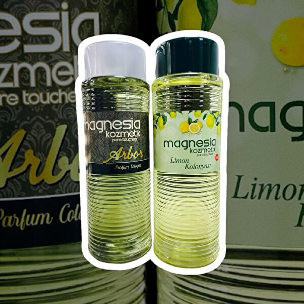 Magnesia Arbor Parfüm Kolonya ve Limon Kolonyası Avantajlı Paket 400 ml - adet Kolonya & Gülsuyu Fiyatı
