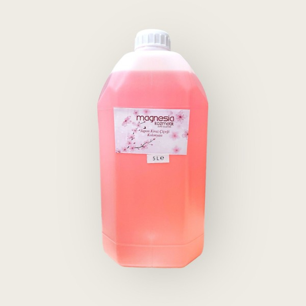 Magnesia Japon Kiraz Çiçeği Kolonyası Ekonomik 5 LT.BIDON+400ML Hediye - adet Kolonya & Gülsuyu Fiyatı