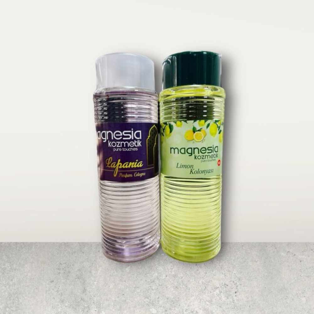Magnesia Lapania Parfüm Kolonya ve Limon Kolonyası Avantajlı Paket 400 ml - adet Kolonya & Gülsuyu Fiyatı