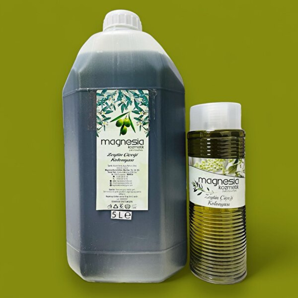 Magnesia Zeytin Çiçeği Kolonyası Ekonomik 5 LT.BIDON+400ML Hediye - adet Kolonya & Gülsuyu Fiyatı